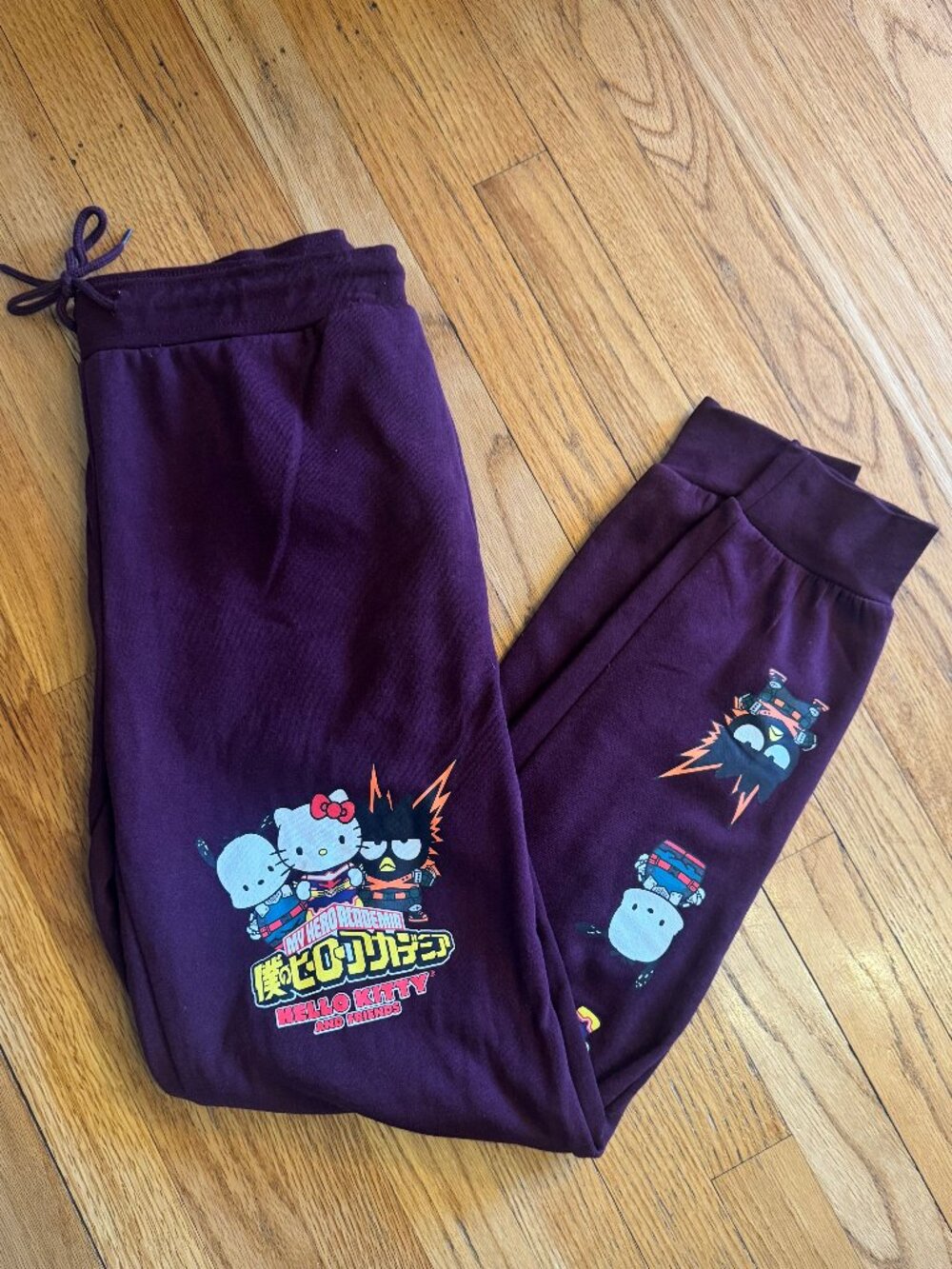 My Hero Academia and Hello Kitty Men's Graphic Jogger Pants